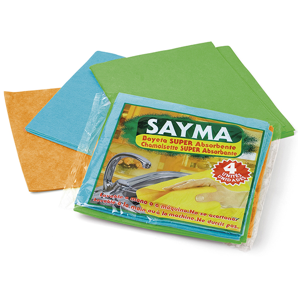 Ref. 96 - 4 Bayetas de colores